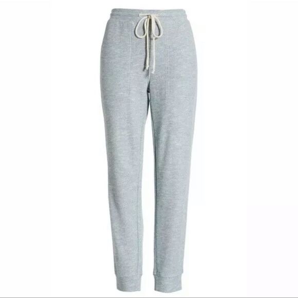 NWT Lou & Grey Women's Terry Blue Sweatpants - Picture 1 of 5